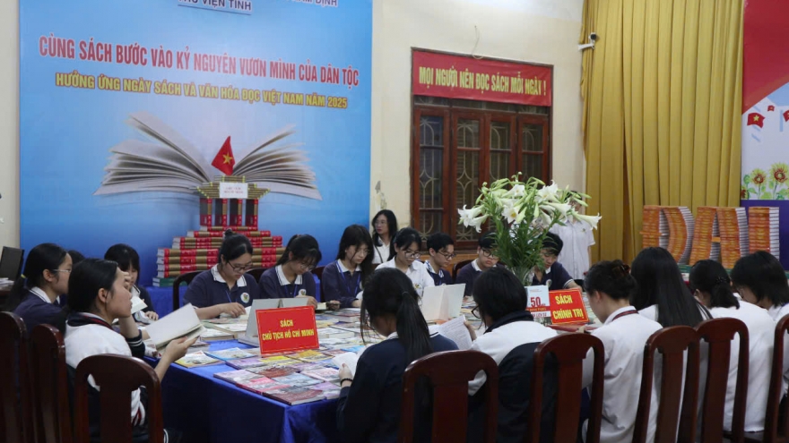 Nam Định hưởng ứng Ngày sách và Văn hóa đọc Việt Nam